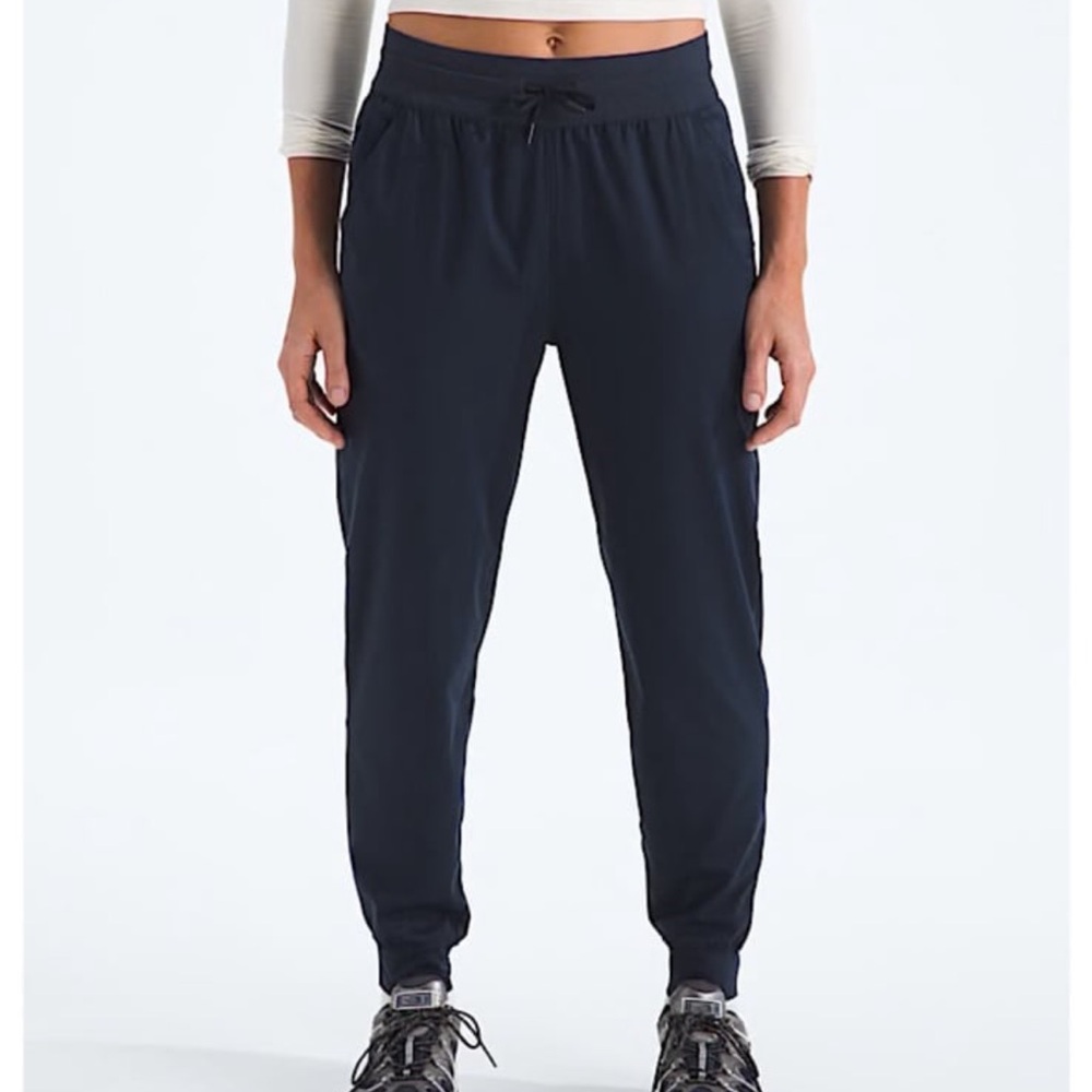 NWT THE NORTH FACE Womens Standard Fit Joggers Summit Navy FlashDry Size 3X
